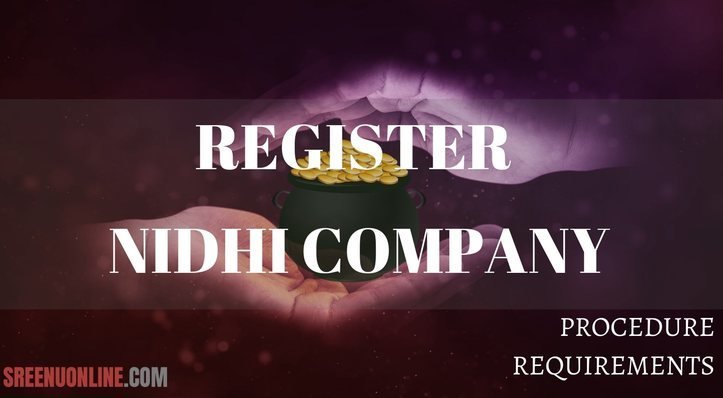 HOW TO REGISTER NIDHI COMPANY IN KERALA