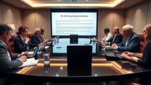 board meeting for approval