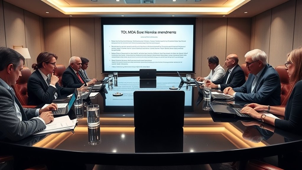 board meeting for approval