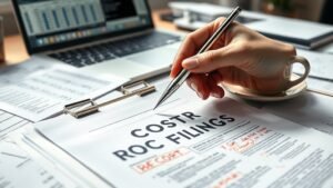 correct roc filing errors