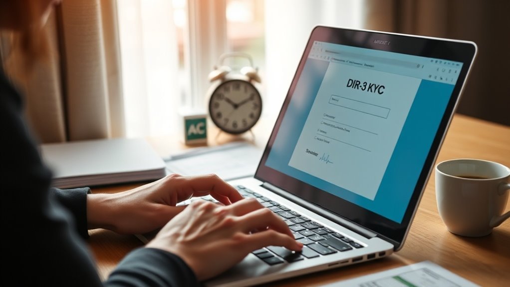 dir 3 kyc filing process