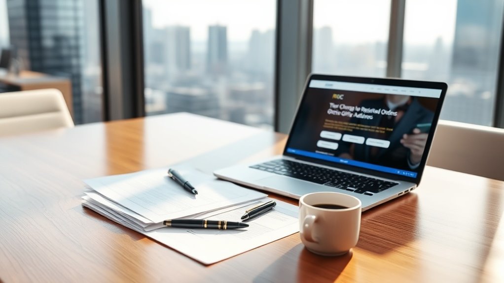 filing forms with roc