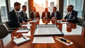 key components of loan agreements