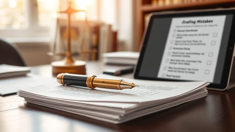 legal drafting error prevention