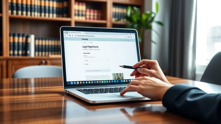 online legal agreement registration
